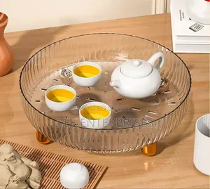 360-Degree Rotating Turntable Organizer