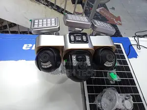 4g Solar Powered Security Camera Human Detect Two Way Talk