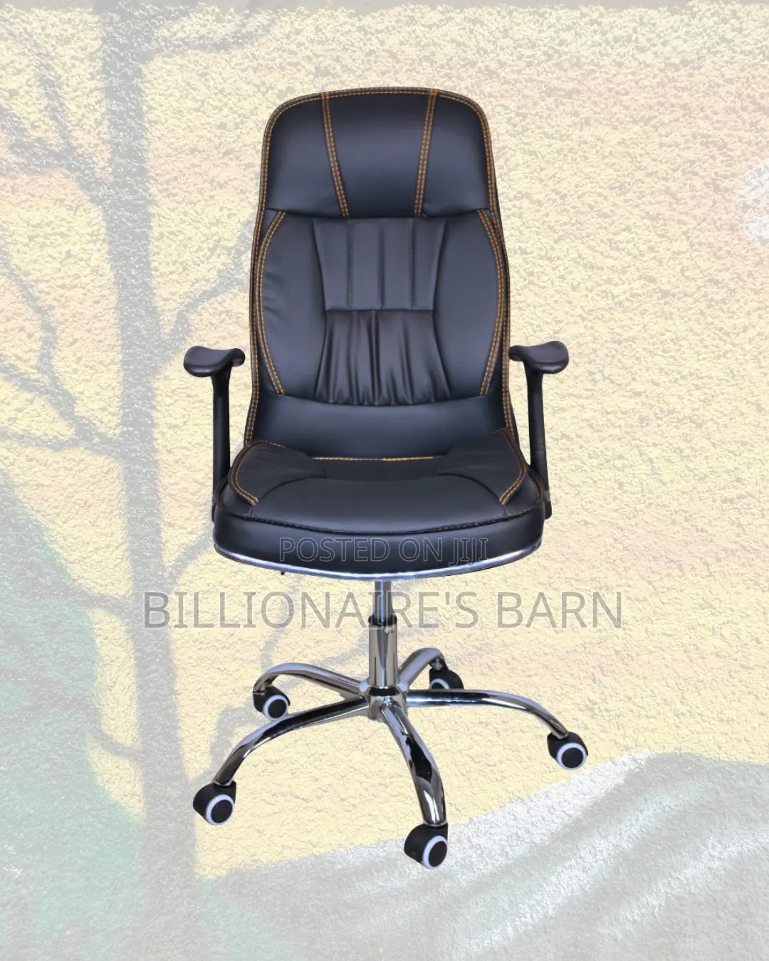 Space-Saving Mechanism Executive Durable Chair Leather | Best Deal