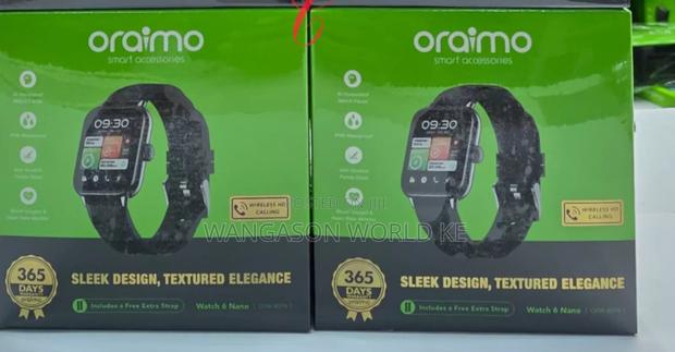 Oraimo TFT Full Touch Wireless Hd Calling Smart Watch - main view