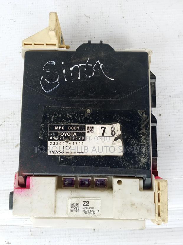 Toyota Sienta 2015 Fusebox