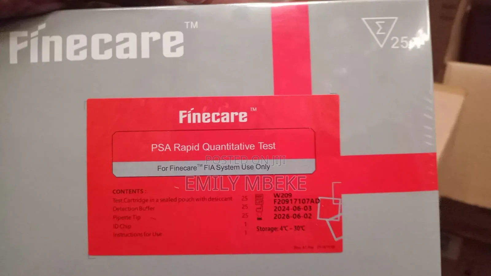 Psa Kit for Finecare