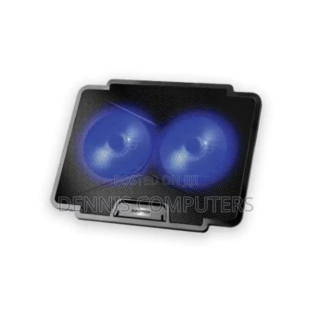 Promate Laptop Cooling Pad With Silent Fan Technology • A - thumbnail 2