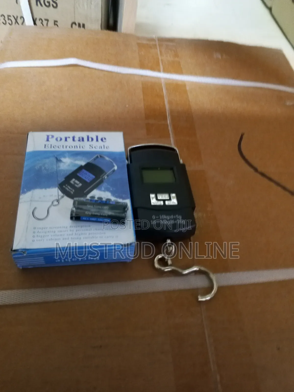 Portable Electronic Scale -black