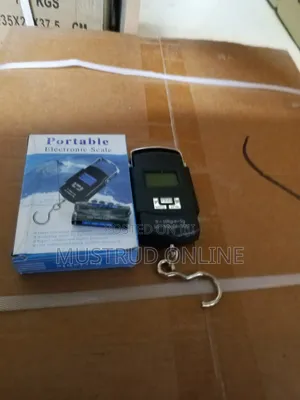 Portable Electronic Scale -black