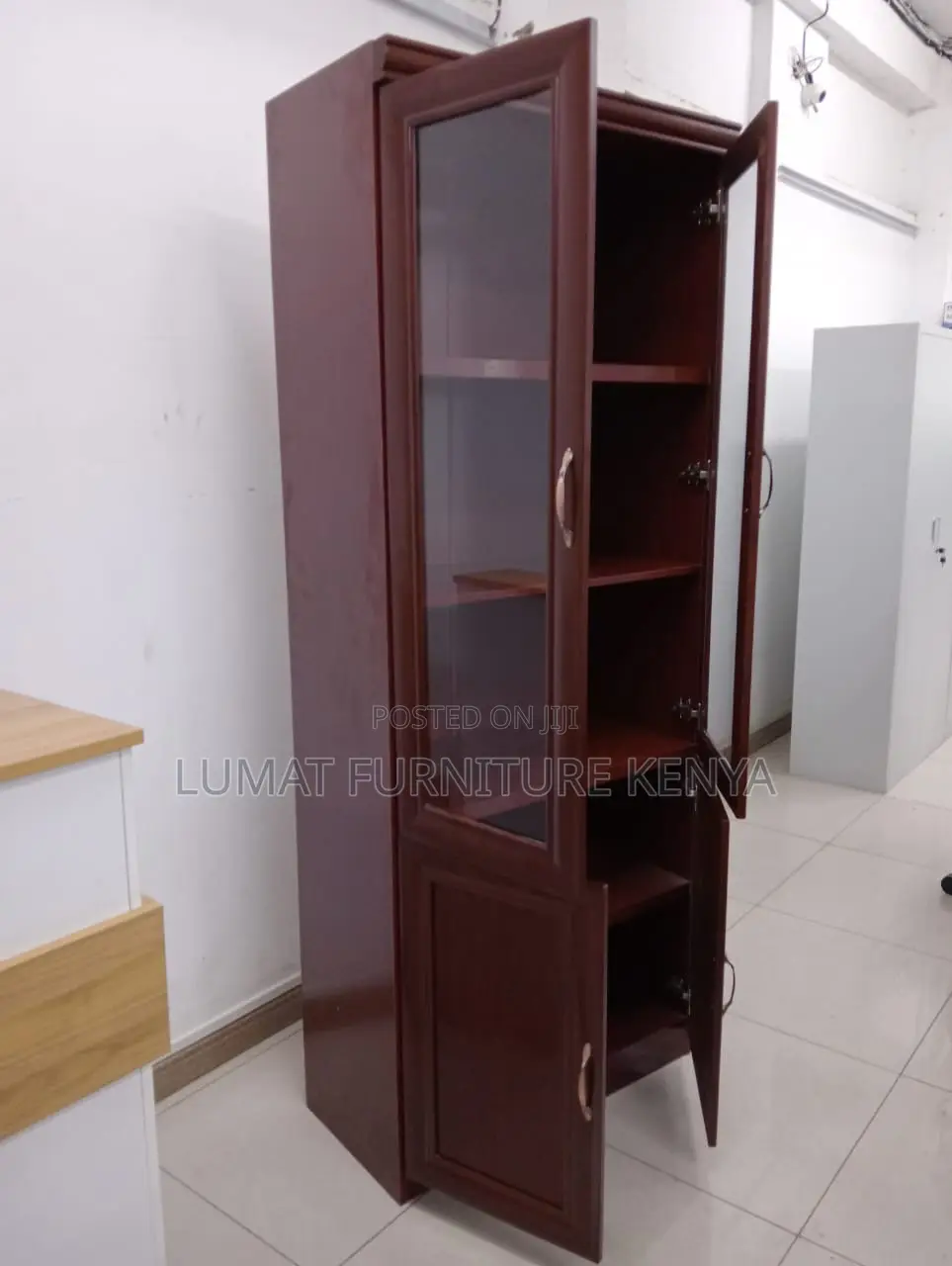 Wooden Document Storage Cabinet