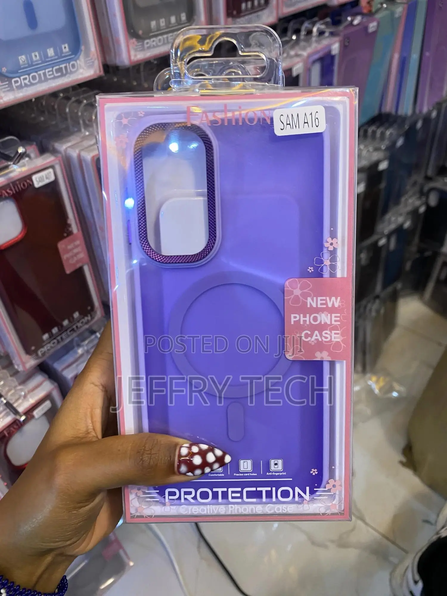 Mo3ezz Transluscent Magnetic Samsung Galaxy A16 Case