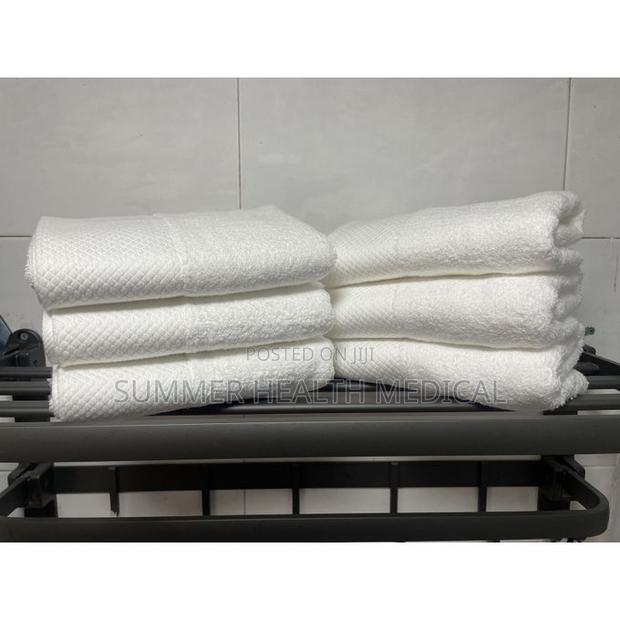 Hand/Face Towels Cotton 600gsm 6pcs 30*30cm White