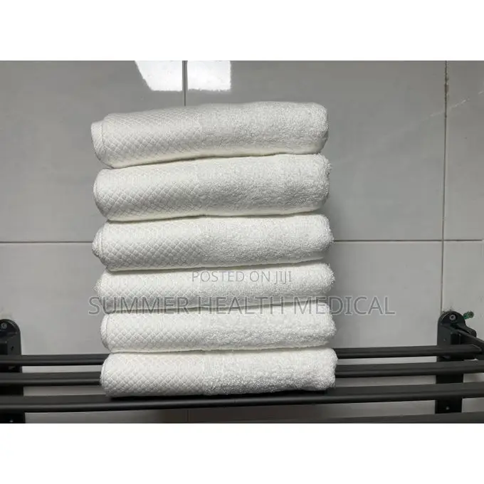 Hand/Face Towels Cotton 600gsm 6pcs 30*30cm White