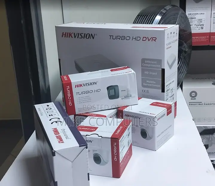 Hikvision 2mp 4 Cam Full Hd CCTV System Kit