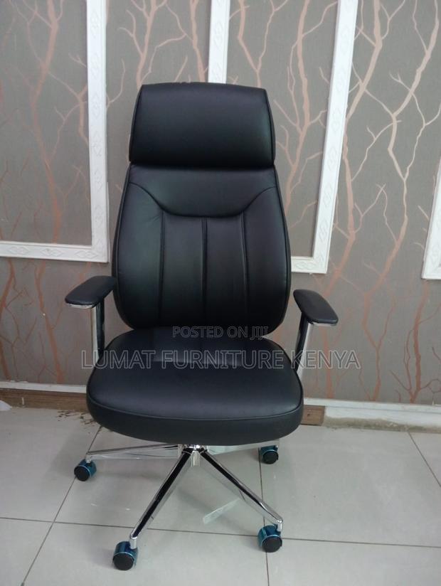 Professional Office Chair With Headrest - main view