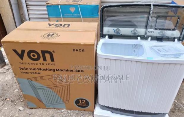 Pay On Delivery, Von 8kgs Washing Machine. New Model - main view