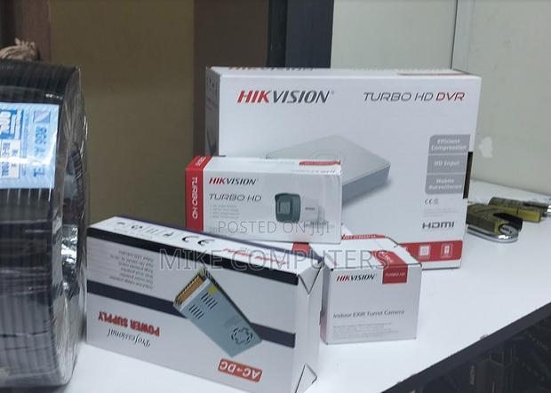Hikvision 4 Cameras 1080p Hd CCTV Kit With 500gb HDD