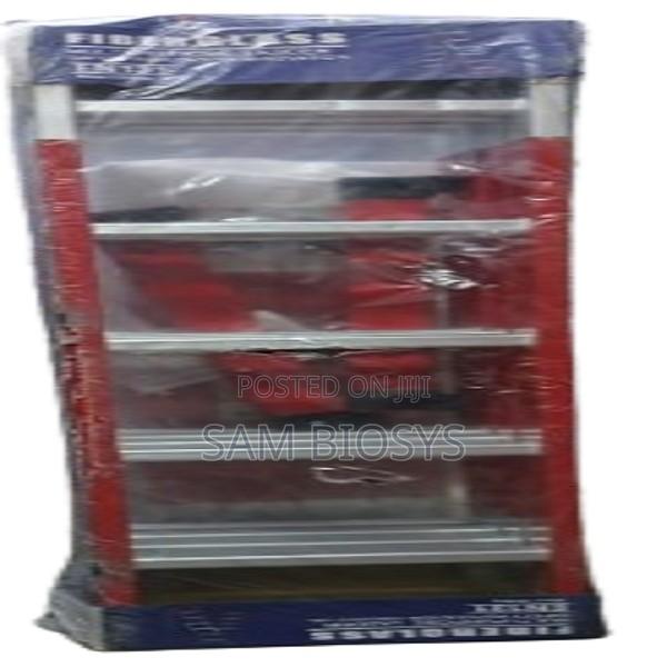 Fiber Glass Ladder Red in Color 20 Ft - main view