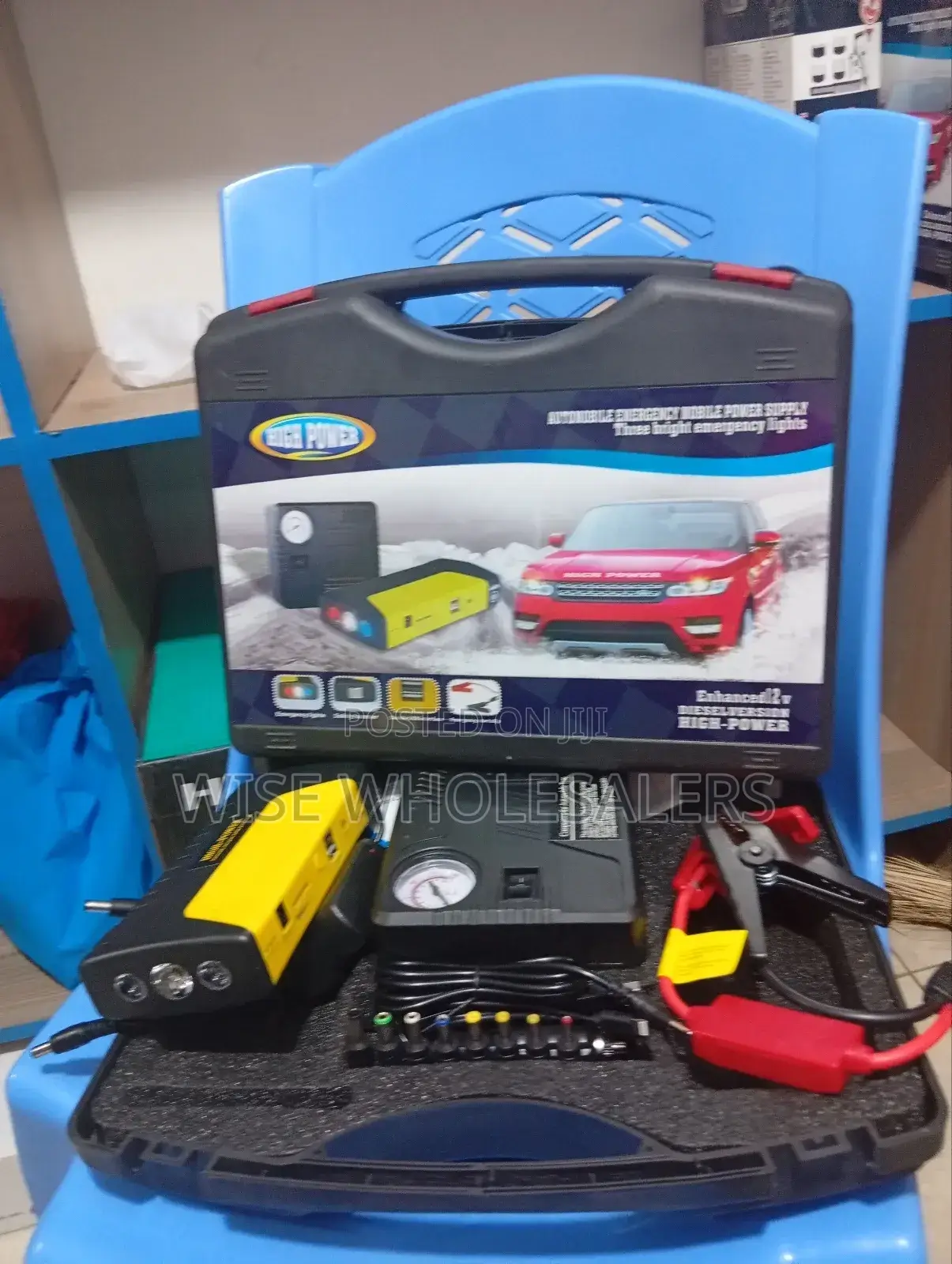 Portable Car Jump Starter Kit.^°°