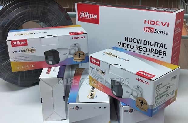 2mp Dahua Full Package Kit Ful Set.4 Cameras