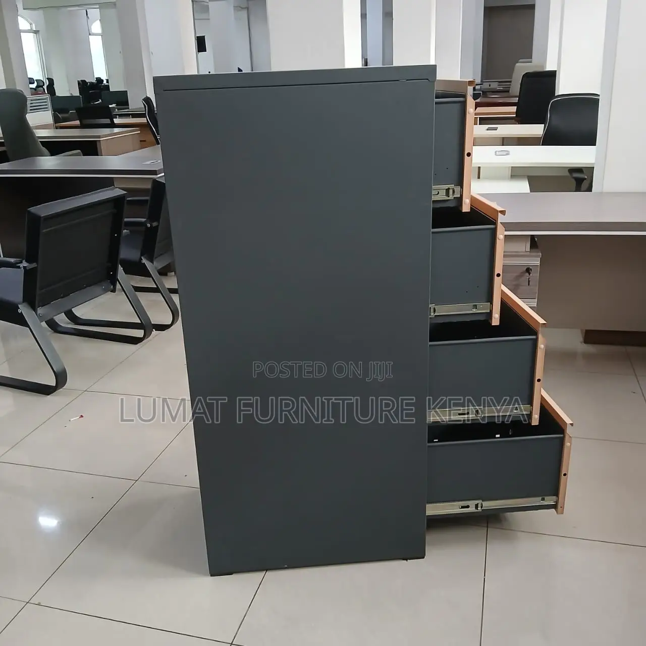 4-Layer Office Storage Cabinet
