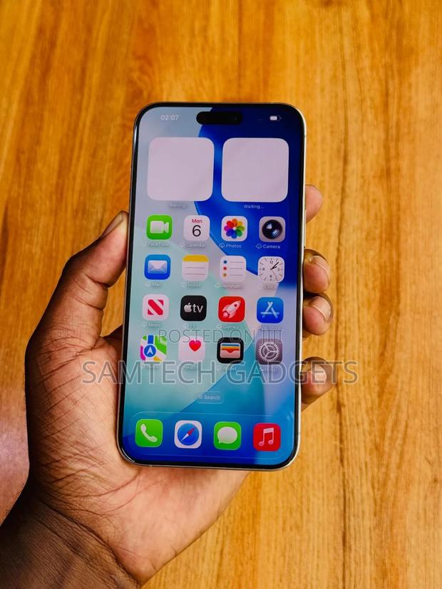 Apple iPhone 15 Pro Max 256 GB Silver - thumbnail 3