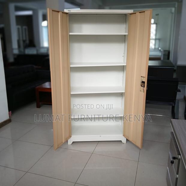 Lockable Brown Filing Cupboard - main view