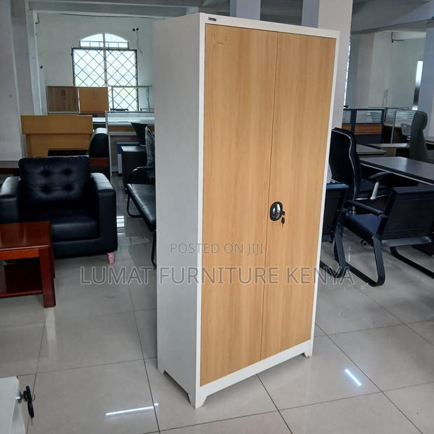 Lockable Brown Filing Cupboard - thumbnail 5