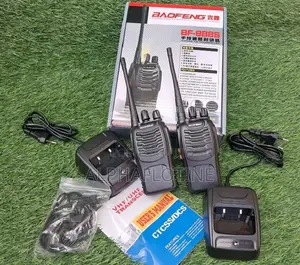 A Pair of Baofeng Bf888 Radio Call Walkie Talkie