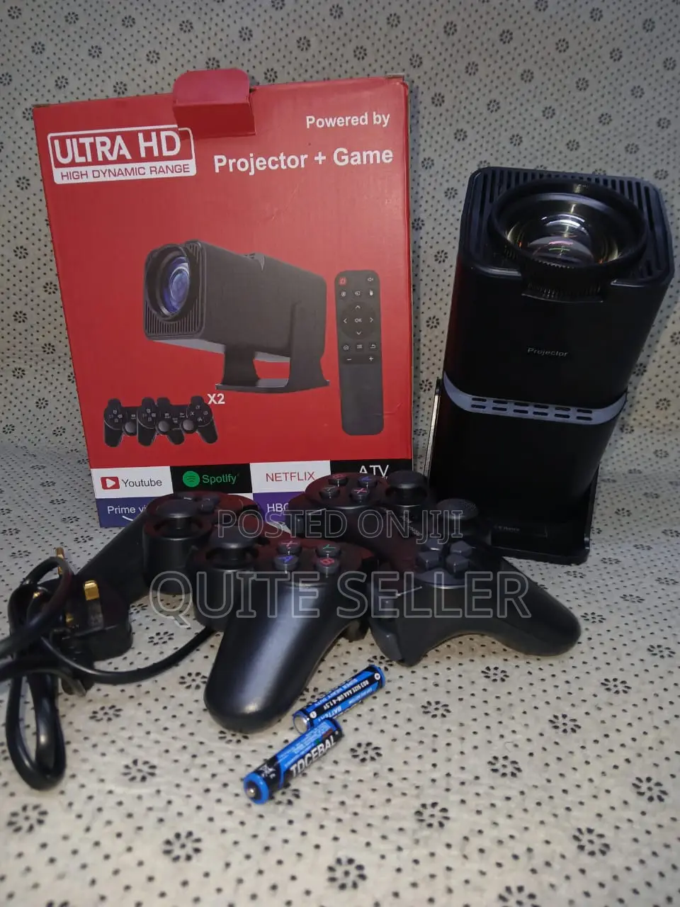 New Video Game Projector X 10 Plus Android 13 Hy320 Projector