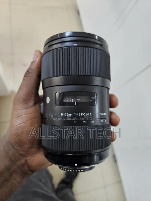 Sigma 18-35mm F/1.8 Dc HSM Art Lens for Nikon F