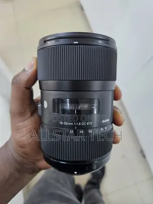 Sigma 18-35mm F/1.8 Dc HSM Art Lens for Nikon F