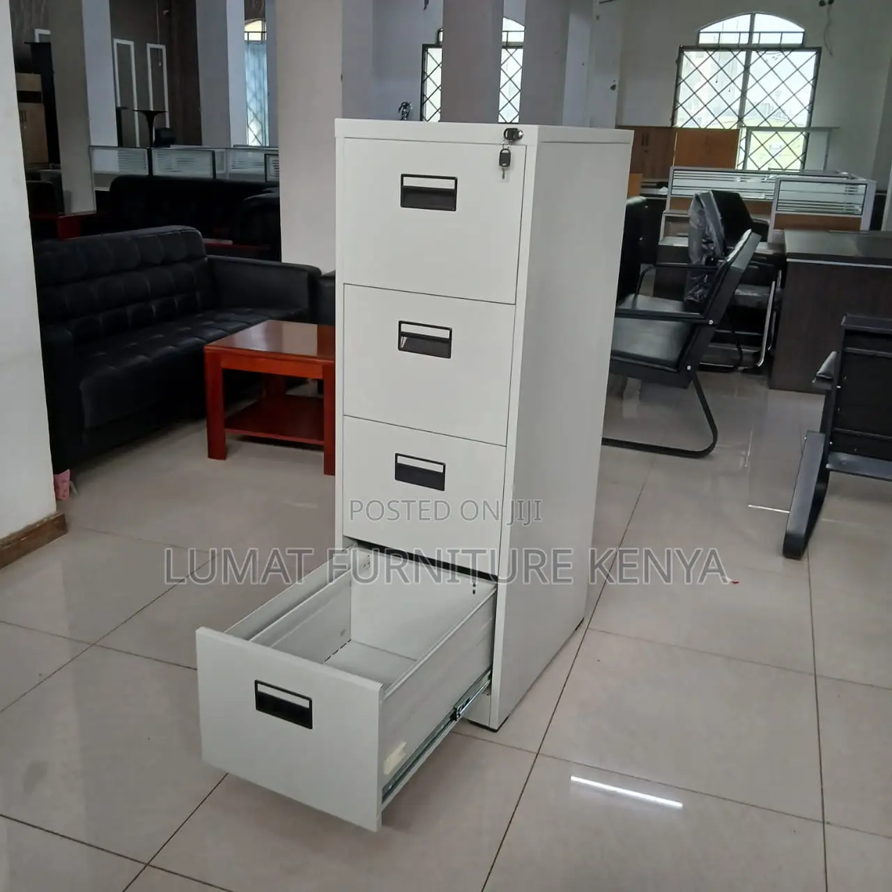 Quad Drawer Office Filing Cabinet
