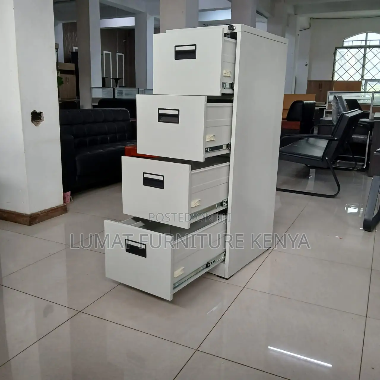 Quad Drawer Office Filing Cabinet