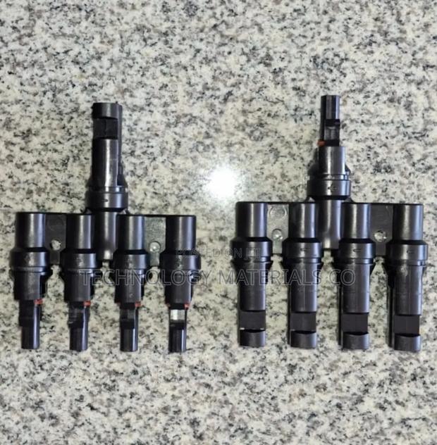 Mc4 Solar Connector 1 To 4 Branch | Durable Pv Cable Splitter - main view