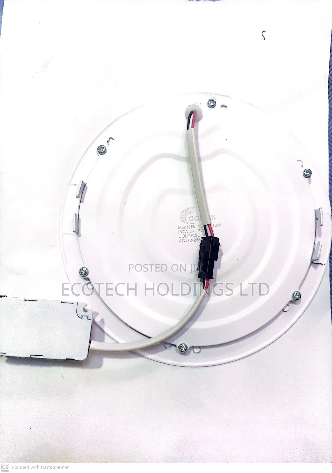 12wts 3 Color Panel Light
