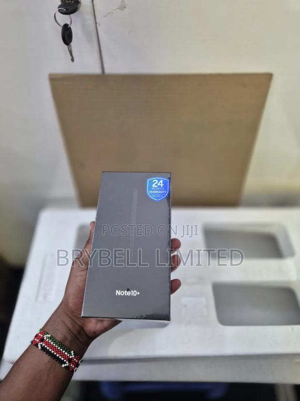 New Samsung Galaxy Note 10 Plus 5G 256 GB Black - main view