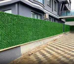 Chain Link Fence Green Wall
