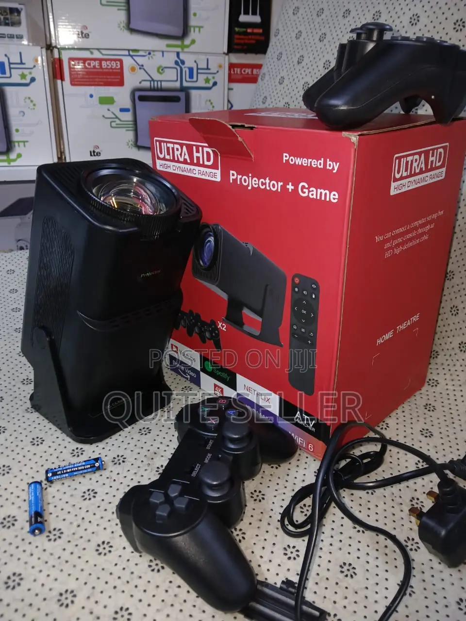 High Quality Hy320 X-10 Plus Android 13 Wifi Wireless Gaming Projector