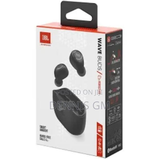 Bl Wave Flex Wireless Bluetooth Earbuds Black Jblwflexblk - main view