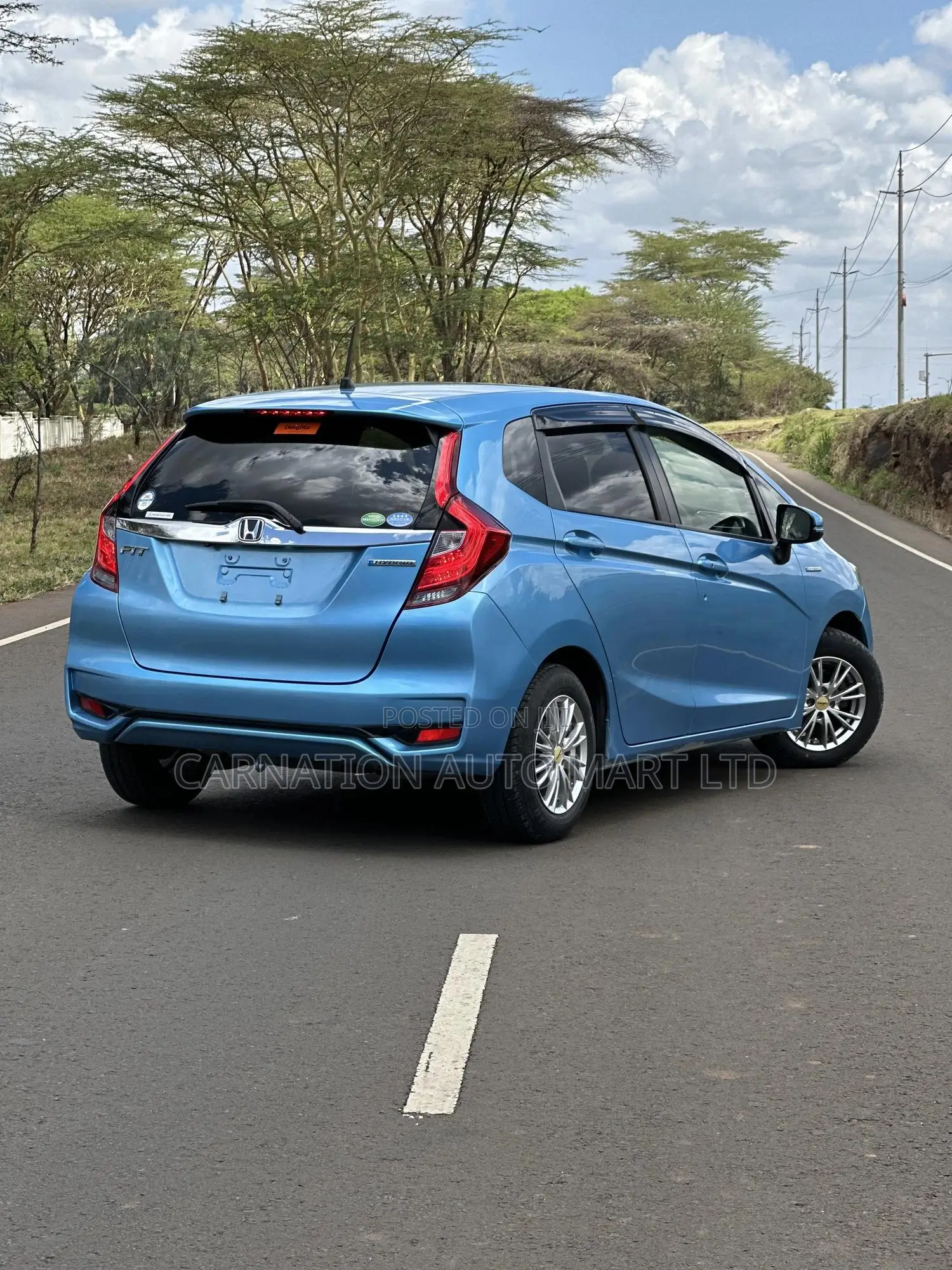 Honda Fit EX 2018 Blue