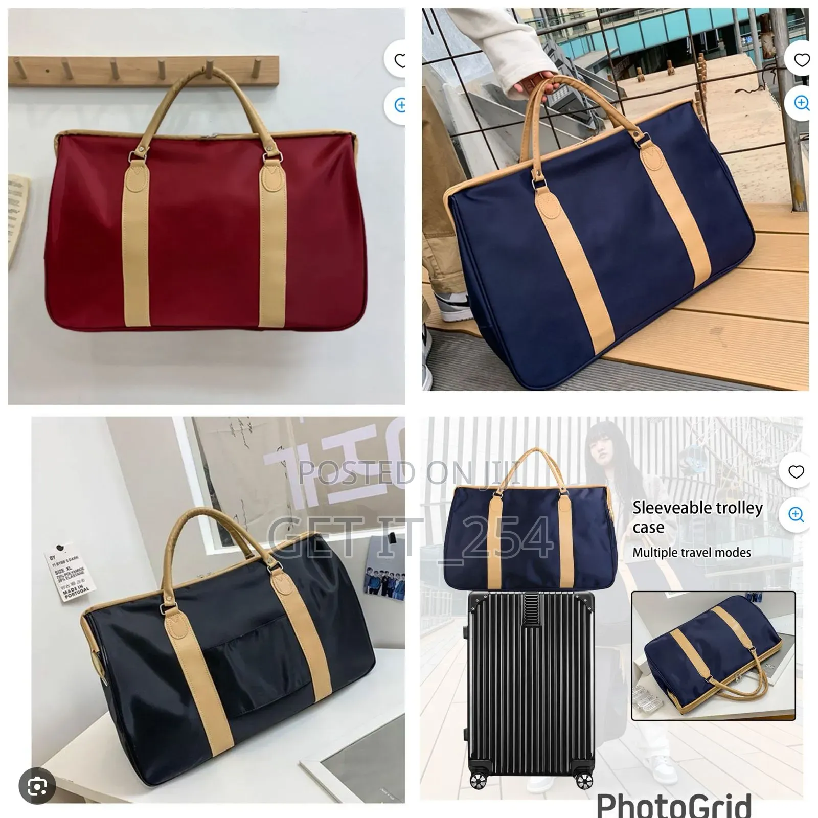 Stylish Travel & Duffel Bag ✨
Perfect For Travel, Gym, Or Weekend