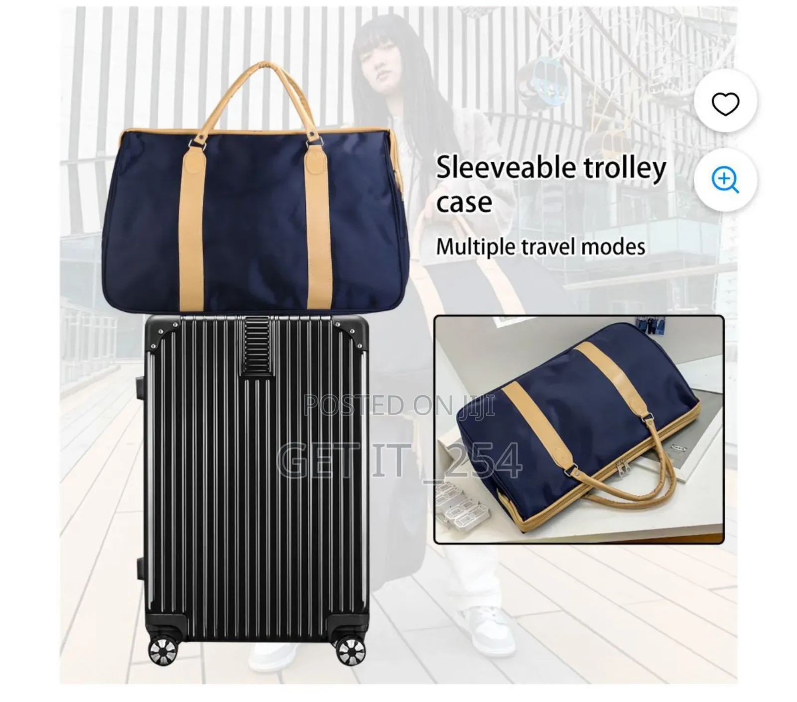 Stylish Travel & Duffel Bag ✨
Perfect For Travel, Gym, Or Weekend