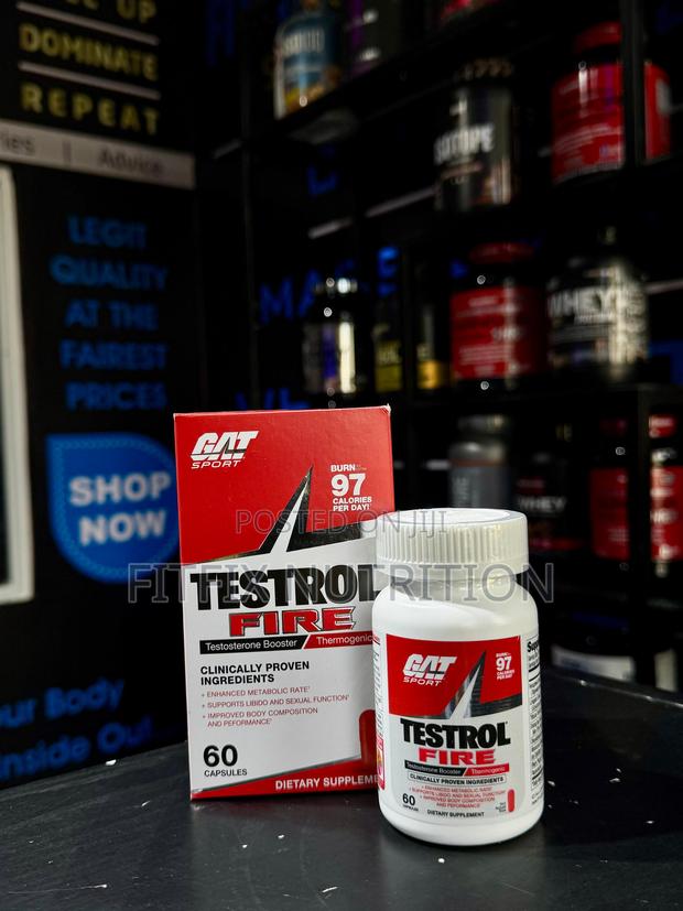 Testrol Fire Testosterone Booster - main view