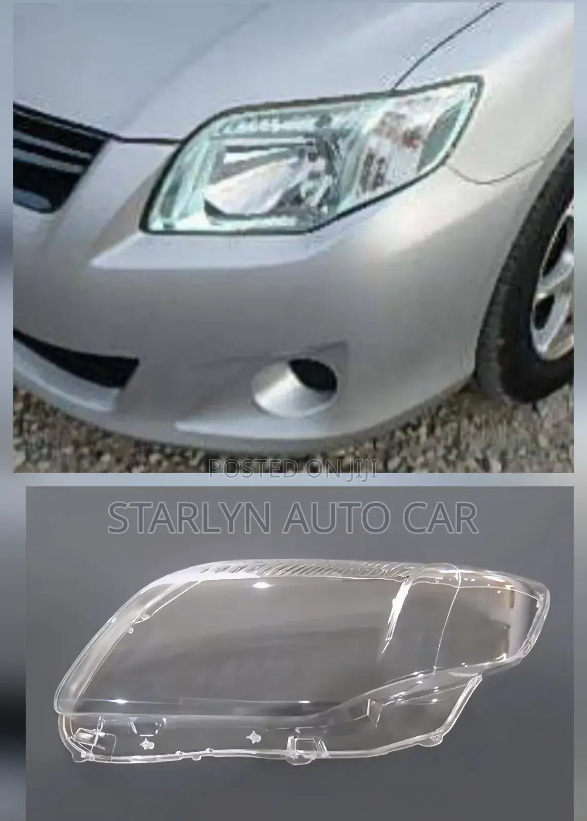 Headlights Lens Toyota Axio/Fielder 2007