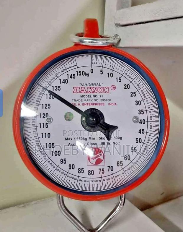 Original Weighing Scale/150kgs Hanson Weighing Scale - main view