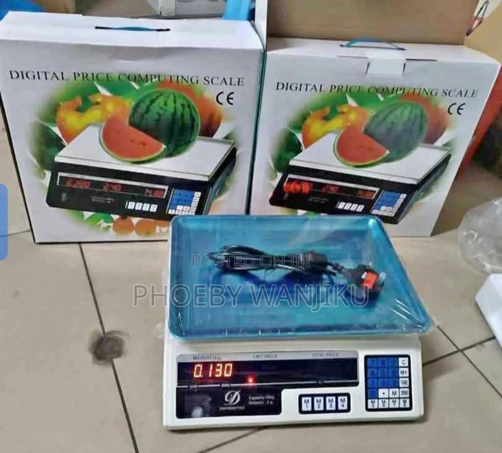 Digital Weighing Scale Acs 30/Rechargeable Weighing Scale
