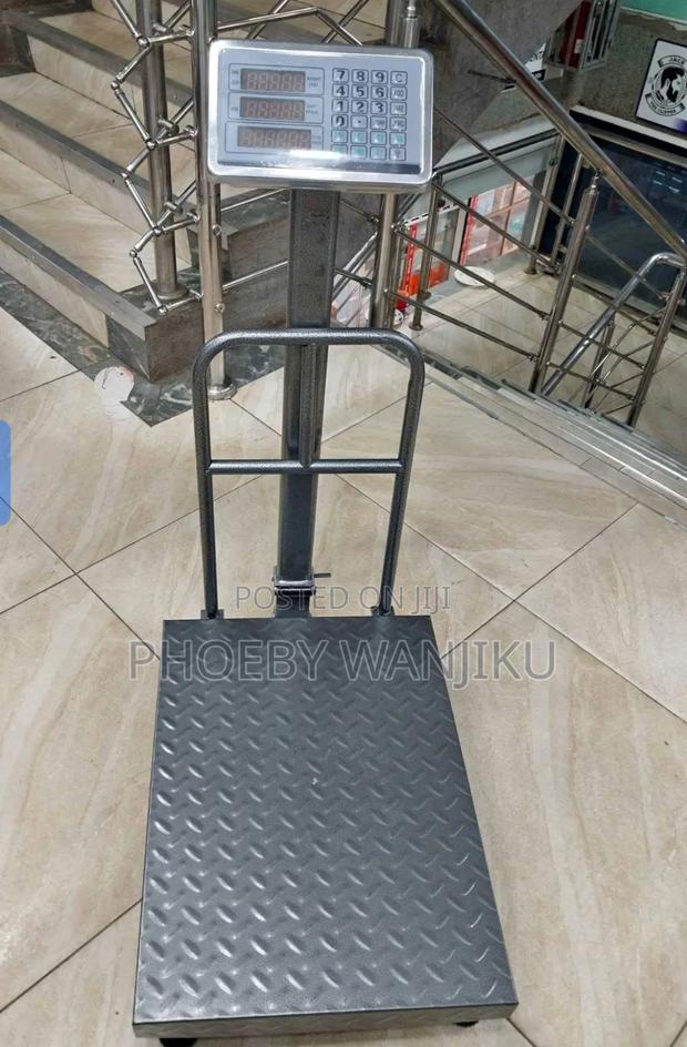 Digital Weighing Scale 300kgs/Rechargeable Platform Scale