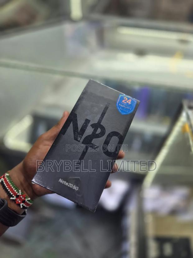 New Samsung Galaxy Note 20 5G 256 GB Black - main view