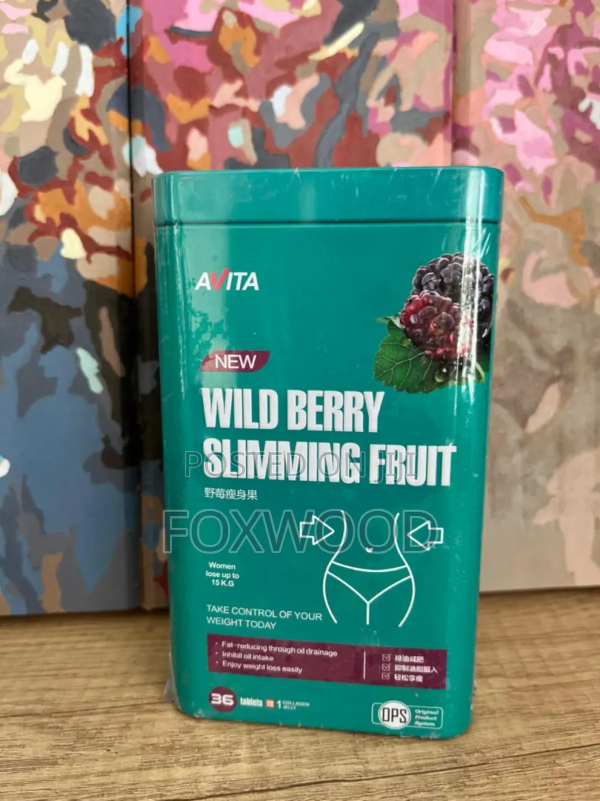 Avita Wild Berry Slimming Fruit, a Weight-Loss Supplement. 36tablets