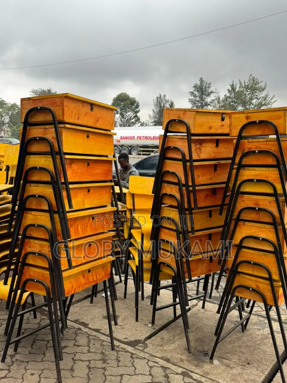 School Locker And Chairs Junior Secondary