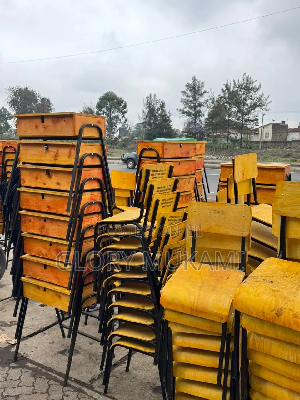 Junior Secondary School Lockers And Chairs