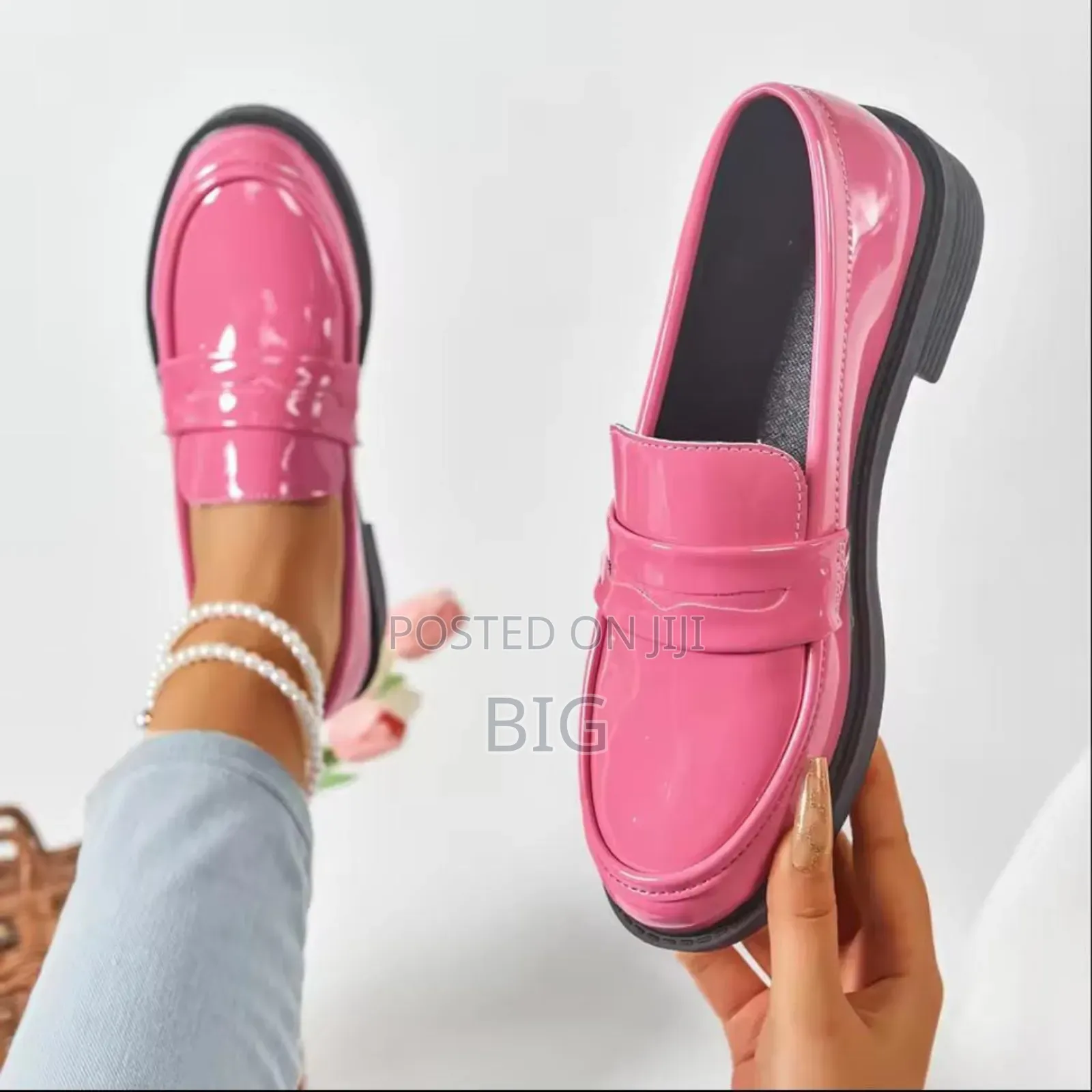 Classic Wetlook Brogues