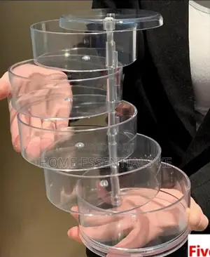 *5 Tier Acrylic Rotating Jewellery Holder